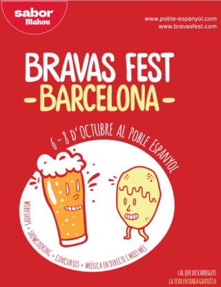 Gratis Entradas Bravas Fest para residentes de Barcelona, Valencia y Madrid