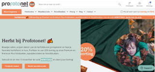 20% korting bij Profotonet! Geldig t/m 13 november
