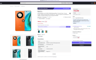 HONOR Magic6 Lite 5G 8GB 256GB 120Hz 6,78" AMOLED Cámara Triple de 108MP Android 13 Dual Sim Google Play NFC por solo 194,99€