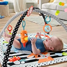 Fisher-Price 3-in-1 Gym met muziek en lichtjes - 76x76cm voor €27,99 bij Amazon