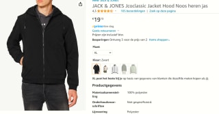 Jack & Jones Jcoclassic jack voor €19,13 bij Amazon