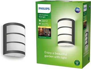 Philips Python Wall - Antraciet - 6W voor €12 bij Amazon