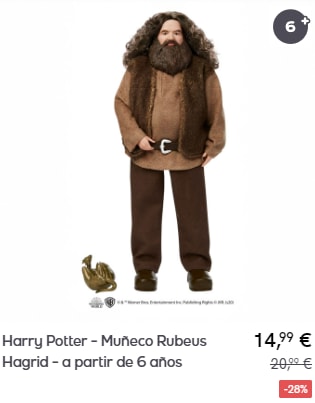 Harry Potter - Muñecos por menos de 15€