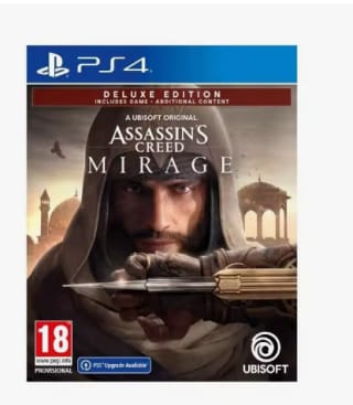 Juego PS4 Assassin´s Creed Mirage Deluxe Edition por 30.21€ (Cuenta Nueva 18.21€)