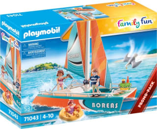 PLAYMOBIL Family Fun PROMO Catamaran - 71043 voor €13,49 bij Bol.com