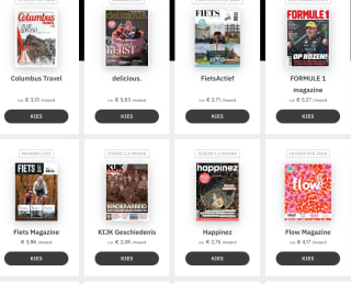 50% korting op een tijdschriften abonnement