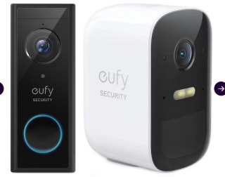 Bundel Eufy Doorbell 2K & EufyCam 2C Add-on camera voor €188 bij Ibood