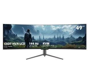 Monitor TITAN ARMY de juego C49SHC de 49" Panel CSOT HVA de 3840x1080 a 445,79€
