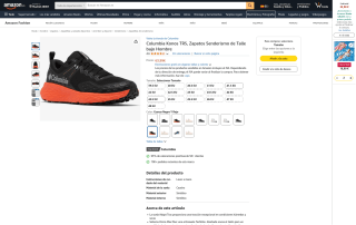 Zapatillas Columbia Konos TRS Outdry para hombre por 63,99€