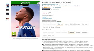 juego FIFA 22 Standard Edition para XBOX One por 9,95€