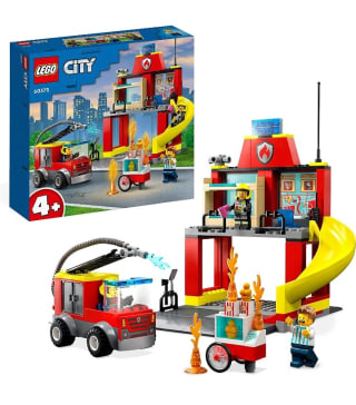 LEGO 60375 City Parque de Bomberos y Camión de Bomberos por 23€.