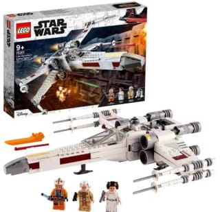 LEGO, 75301 Star Wars Caza ala-X de Luke Skywalker por 22,39€.