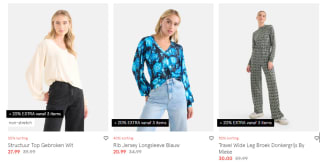 3 halen 1 betalen in de sale bij Shoeby (in de winkel) of -20% online