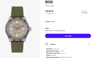 Reloj para Hombre BOSS TREK por 79€