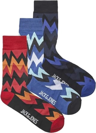 Pack 3 pares de calcetines Jack&Jones Jaclighting Socks Giftbox por 6,59€