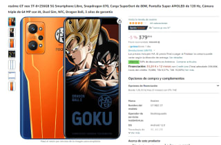 realme GT neo 3T de 8GB/256GB por 379€ desde amazon