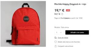 Mochila Napapijri Happy 4 por 19.99€