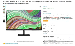 Monitor HP V24v G5 de 24" Full HD por 99€