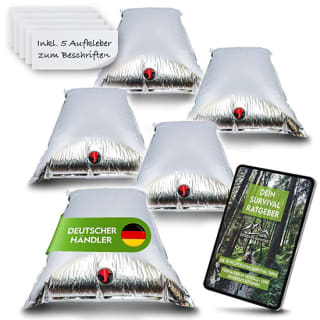 Bolsa de agua Goodlife adventures 5x30 L por 0,99€