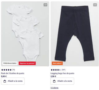 Recopilacion Vuelve la sección todo por menos de 10€ desde kiabi