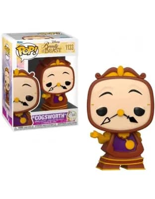 Figura Funko Pop Cogsworth la Bella y la Bestia por 7,40€
