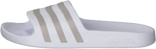 Adidas Adilette Aqua Slippers Wit Brons voor €11,50 bij Amazon