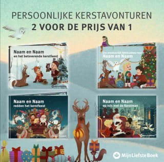 Persoonlijk KerstBoek 1+1 gratis bij Mijnliefsteboek