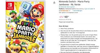 Super Mario Party: Jamboree | Nintendo Switch voor €48,95 bij Amazon