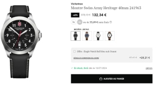Reloj Victorinox Montre Swiss Army Heritage 40mm 241963 por 132,34€
