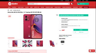 Motorola Moto G84 5G por 189€