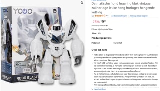 Silverlit robot Ycoo Robo Blast wit voor €9,50 bij Amazon