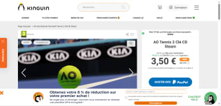 Jeu AO Tennis 2 à 3,50 €