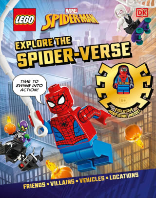 LEGO Marvel Spider-Man Explore the Spider-Verse boek met Cyborg Spiderman minifiguur voor €11,99 bij Amazon