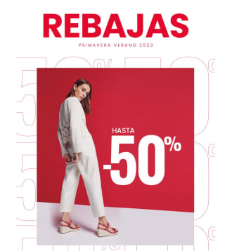 Rebajas de primavera/verano con descuentos de hasta -50%