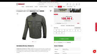 Chaqueta BY CITY Salvaje 12+1 Green por 108,98€