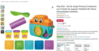 Play-Doh - Set de Juego Primeras Creaciones con el Avión de Juguete por 9,99€
