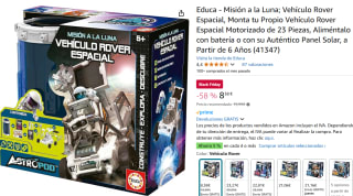 Misión a la Luna; Vehículo Rover Espacial marca Educa poor tan sólo 8€