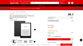 Amazon Kindle Paperwhite por 124,02€