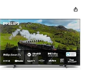 Television Philips 50PUS7608/12 50" LED UltraHD 4K HDR10+ por 359€