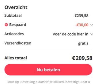 Nintendo Switch Console (OLED-Model) voor €209,58 dmv code bij Aliexpress
