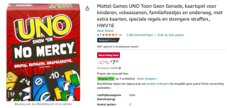 UNO No Mercy kaartspel voor €7,94 bij Amazon