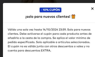 10% de descuento en un montón de seleccionados desde About you (clientes nuevos)
