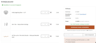 25% korting op alle sieraden bij Capricci