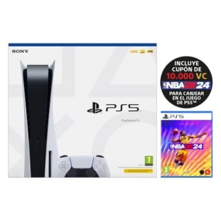 Sony Playstation 5 Chassis C + NBA 2K24 Kobe Bryant Edition + 10.000 VC por 499€