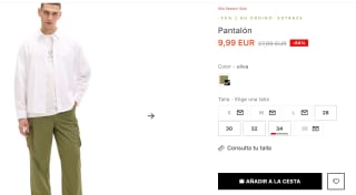 Pantalón cargo para Hombre por 9.99€