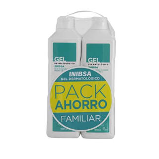 4 x 1000 ml Inibsa Geles Gel Dermatológico cuidado de la piel y el cabello por solo 9,27€