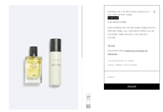 Zara Caja Special Edition Perfume hombre por 10,99€