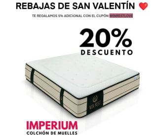 20% descuento en Colchón de Muelles Ensacados Imperium - Win Rest