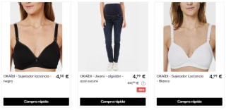 Ropa infantil y mujer Okaïdi desde solo 0,99€ alucina