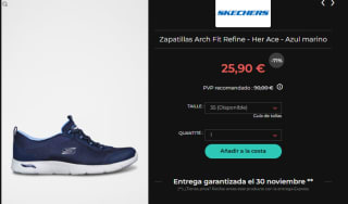 Zapatillas Skechers desde tan solo 9,90€